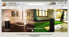 Desktop Screenshot of gelkamine.de